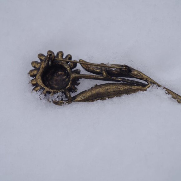 Cute Vintage Daisy Broovh - Picture 4 of 4